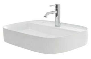 Раковина AQUAme AQM5003 61см белый глянцевый